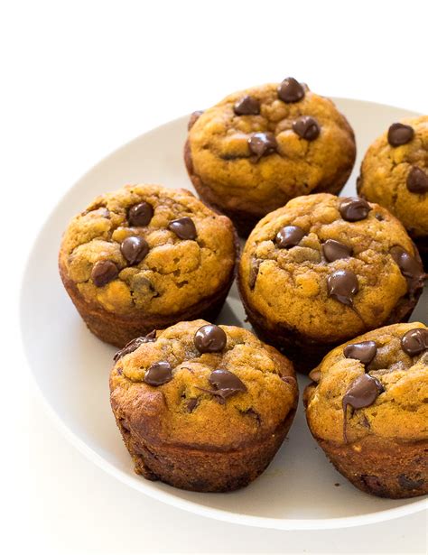 the-best-pumpkin-chocolate-chip-muffins-chef-savvy image