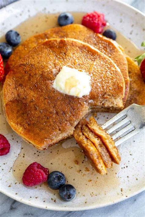 5-minute-whole-wheat-pancakes-tastes-better-from-scratch image