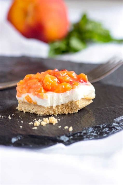 no-bake-peach-cheesecake-bars-kevin-is-cooking image