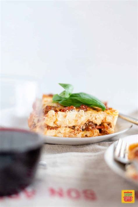 easy-sausage-lasagna-for-two-sunday-supper image