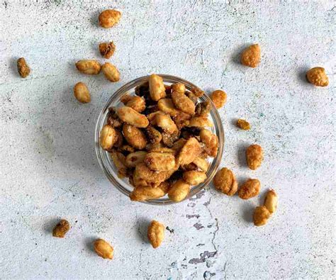 maple-and-spice-roasted-nuts-recipe-cuisine-fiend image