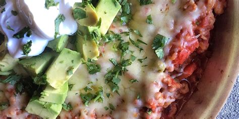 best-cheesy-mexican-skillet-recipe-delishcom image