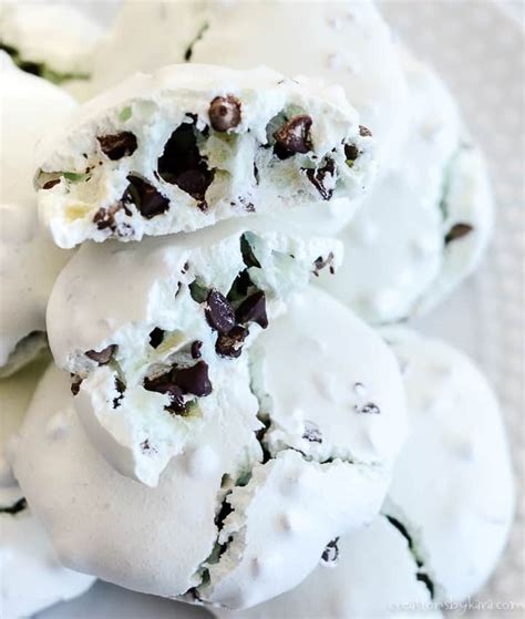 mint-chocolate-chip-meringue-cookies-creations-by-kara image