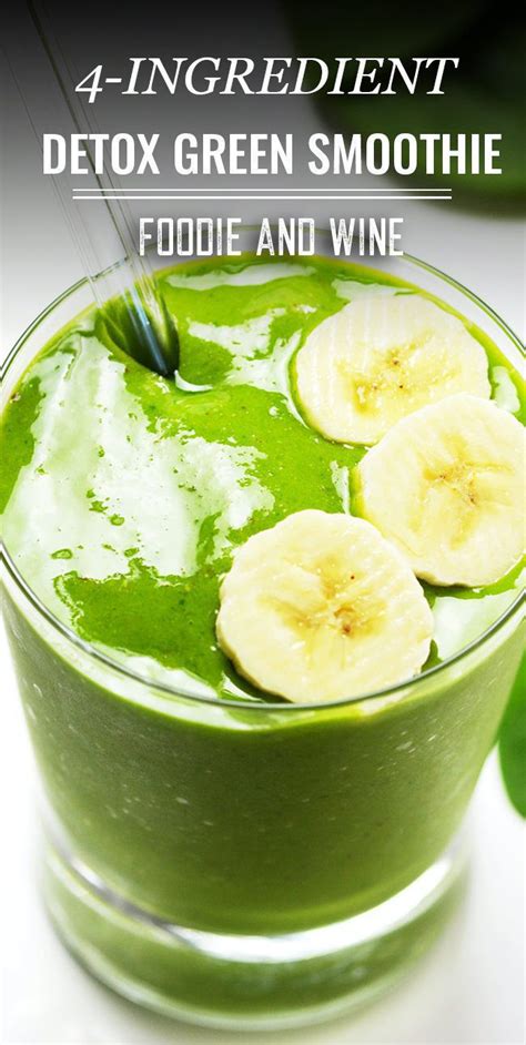 simple-4-ingredient-healthy-green-smoothie image