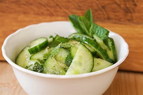 moroccan-cucumber-salad-with-mint-food-and-drink image