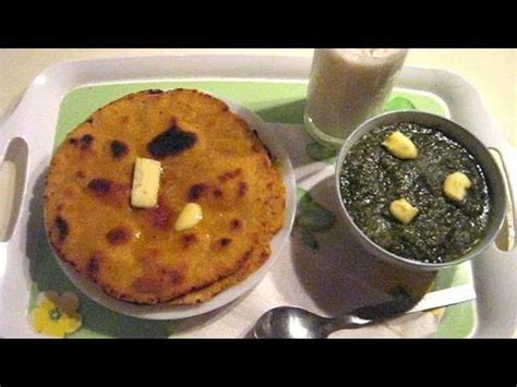 original-makki-ki-roti-and-sarson-ka-saag-recipe-with image