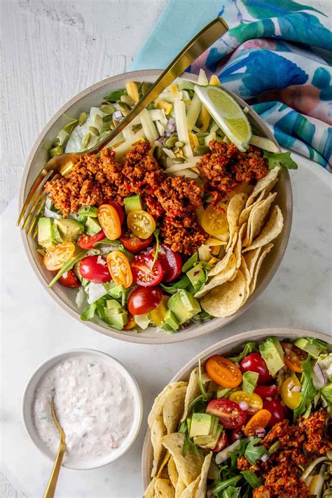 the-best-taco-salad-recipe-with-walnut-taco-meat image