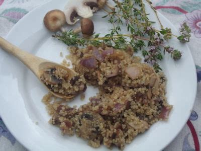 mushroom-and-thyme-quinoa-risotto-vegan-risotto image