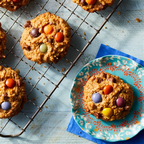 one-bowl-monster-cookies-eatingwell image