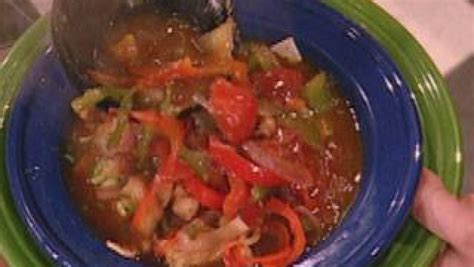 chicken-fajita-soup-recipe-rachael-ray-show image