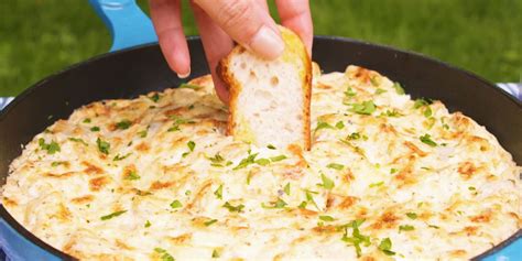 best-three-cheese-artichoke-dip-recipe-delish image