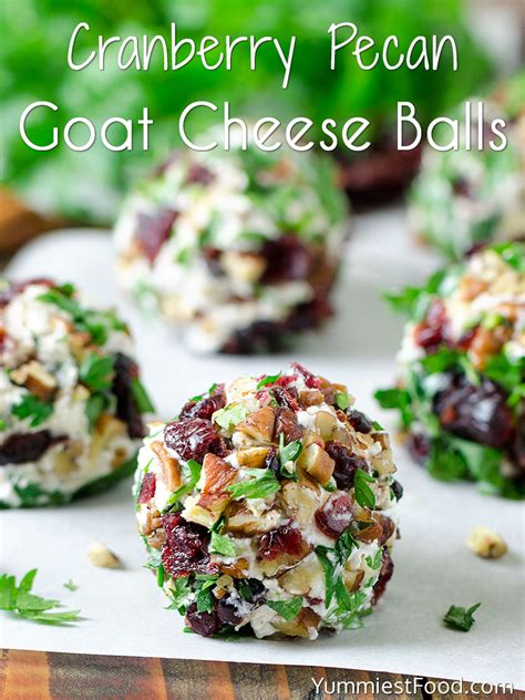 cranberry-pecan-goat-cheese-balls-recipe-yummiest-food image