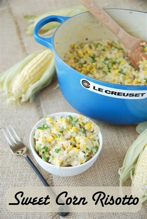 sweet-corn-risotto-recipe-easy-vegetarian-risotto image