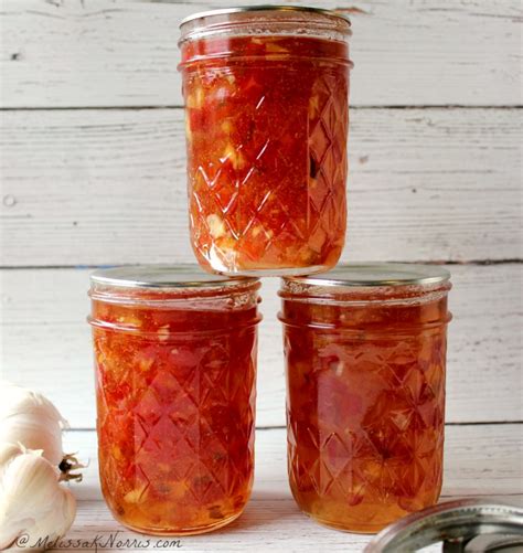 red-pepper-garlic-jelly-recipe-melissa-k-norris image