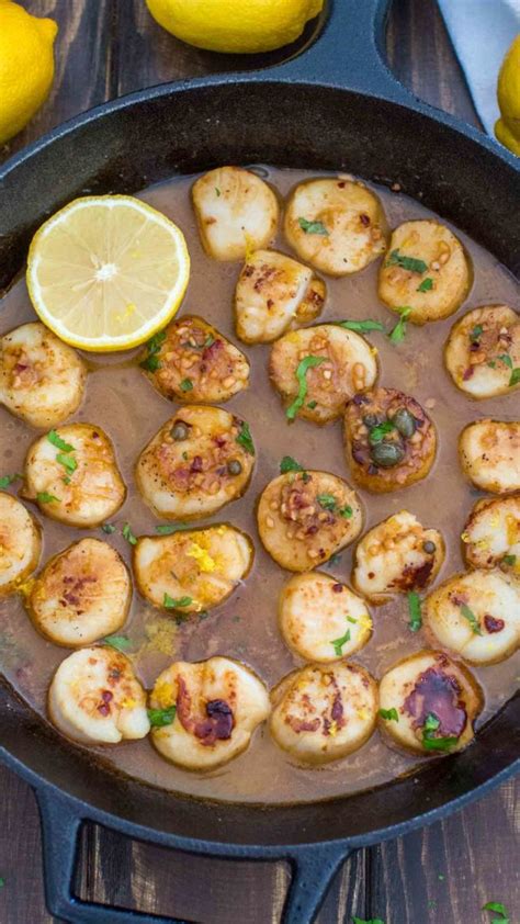 lemon-garlic-scallops-recipe-30-minutes-meals image