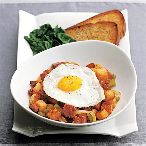 quick-pastrami-hash-eggs-eatingwell image