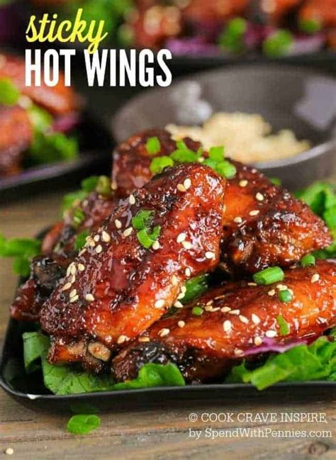 sticky-hot-chicken-wings-recipe-spend-with-pennies image