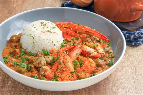 seafood-gumbo-recipe-with-shrimp-and-crabmeat-the-spruce image