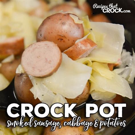 crock-pot-smoked-sausage-cabbage-and-potatoes image