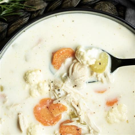 low-carb-creamy-chicken-soup-instant-pot-home image