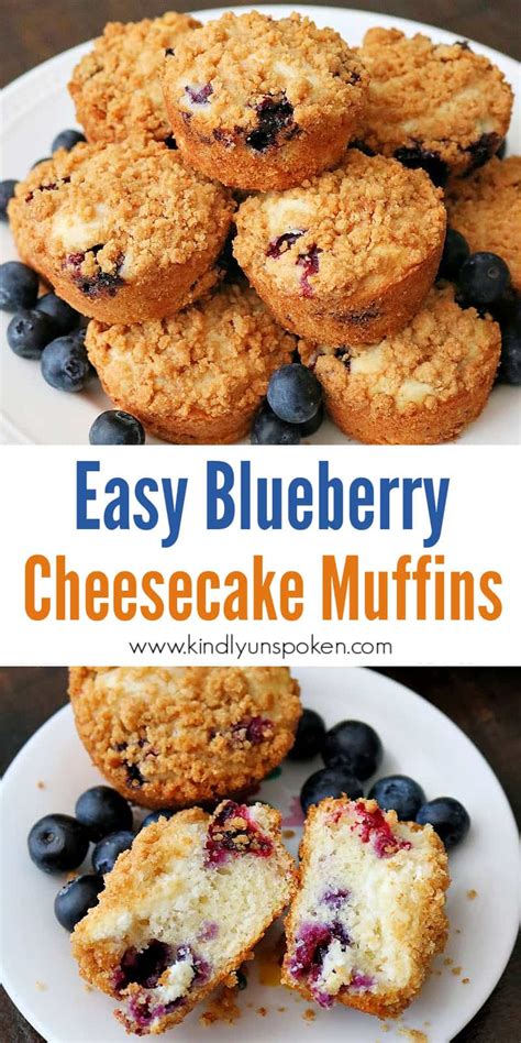 best-homemade-blueberry-cheesecake-muffins image