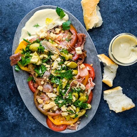 heirloom-tomato-salad-recipe-garlic-zest image