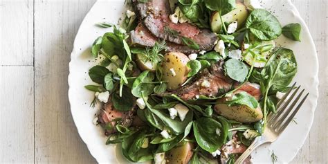 steak-and-potato-salad-country-living image