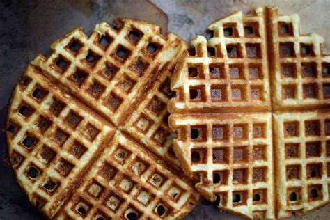crunchy-cornmeal-waffles-recipe-king-arthur-baking image