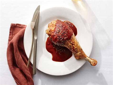 turkey-mole-rojo-recipe-tj-steele-food-wine image