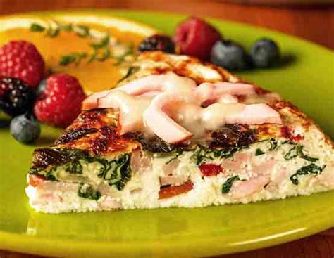 canadian-bacon-spinach-cheese-frittata-eat image