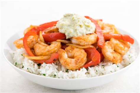 salsa-verde-shrimp-and-garlic-cilantro-rice image