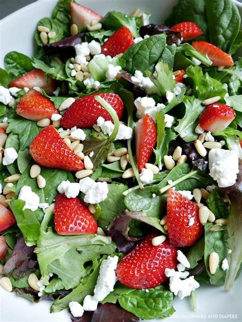 strawberry-goat-cheese-salad-with-homemade-dressing image