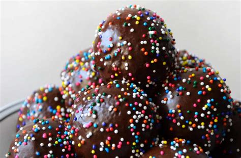 homemade-glazed-chocolate-doughnut-holes-just-a image