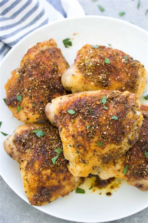 best-baked-chicken-thighs-recipe-kristines-kitchen image