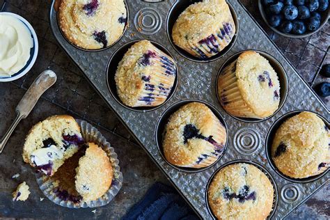 gluten-free-blueberry-muffins-made-with-baking-mix image