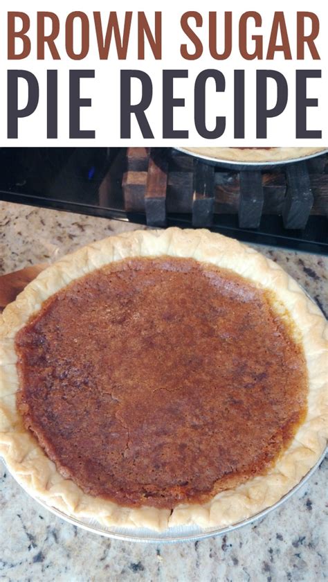 southern-brown-sugar-pie-recipe-todays-creative image