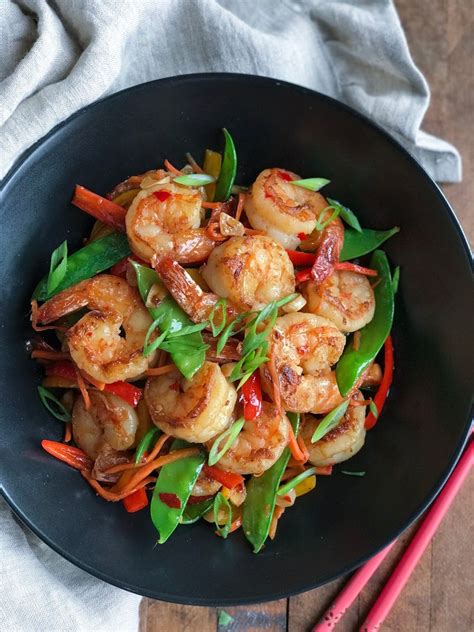 sweet-and-spicy-shrimp-stir-fry-cookin-with-mima image
