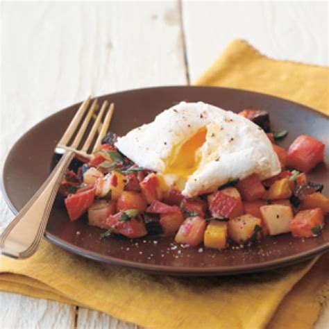 root-vegetable-hash-topped-with-poached-eggs image
