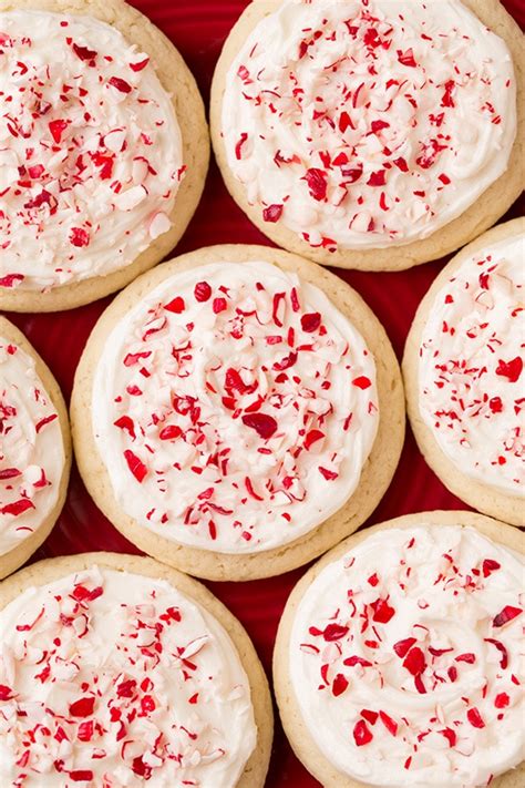 peppermint-sugar-cookies-with-cream-cheese-frosting image