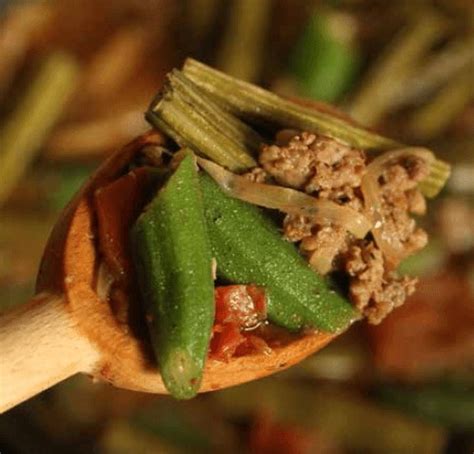 grass-fed-lamb-stew-with-okra-and-moringa-fruit-pods image