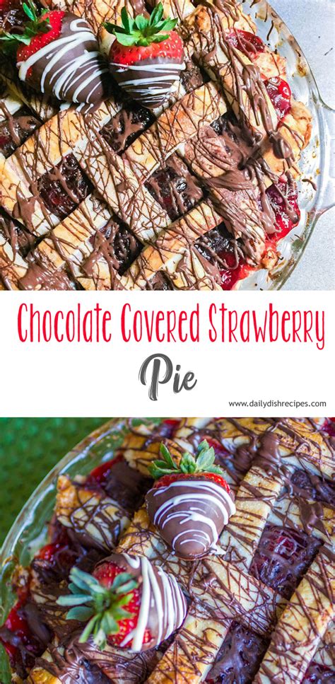 chocolate-covered-strawberry-pie-daily-dish image