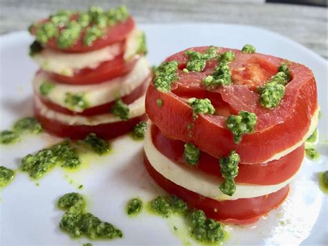 stacked-caprese-salad-twocupsofhealthcom image