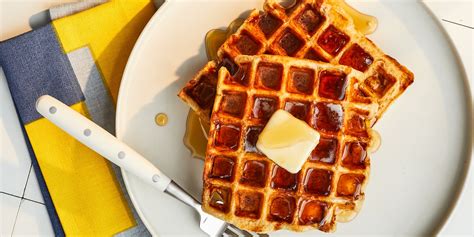 sourdough-buttermilk-waffles-recipe-food-wine image