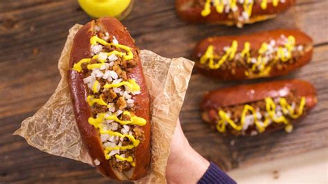 detroit-coney-dogs-recipe-rachael-ray-show image
