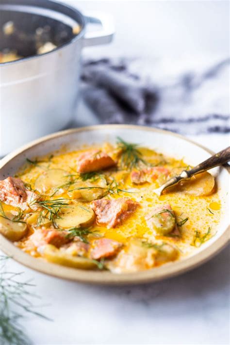 simple-salmon-chowder-feasting-at-home image