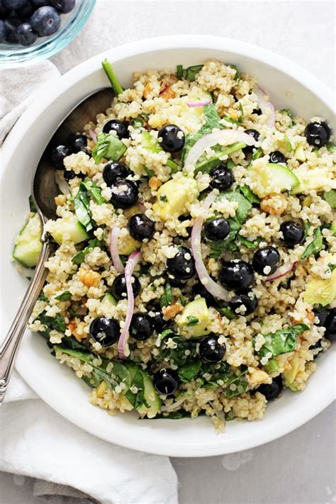 blueberry-quinoa-salad-cook-nourish-bliss image