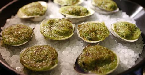 broiled-clams-with-herbed-butter-recipe-los-angeles image