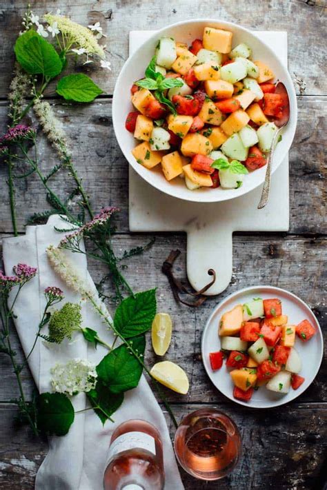 mint-and-melon-salad-healthy-seasonal image