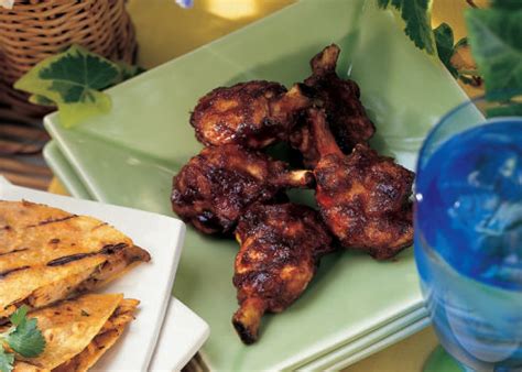 grilled-chicken-drummettes-with-ancho-cherry-barbecue image