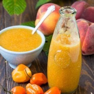 peach-habanero-hot-sauce-spicy-southern-kitchen image